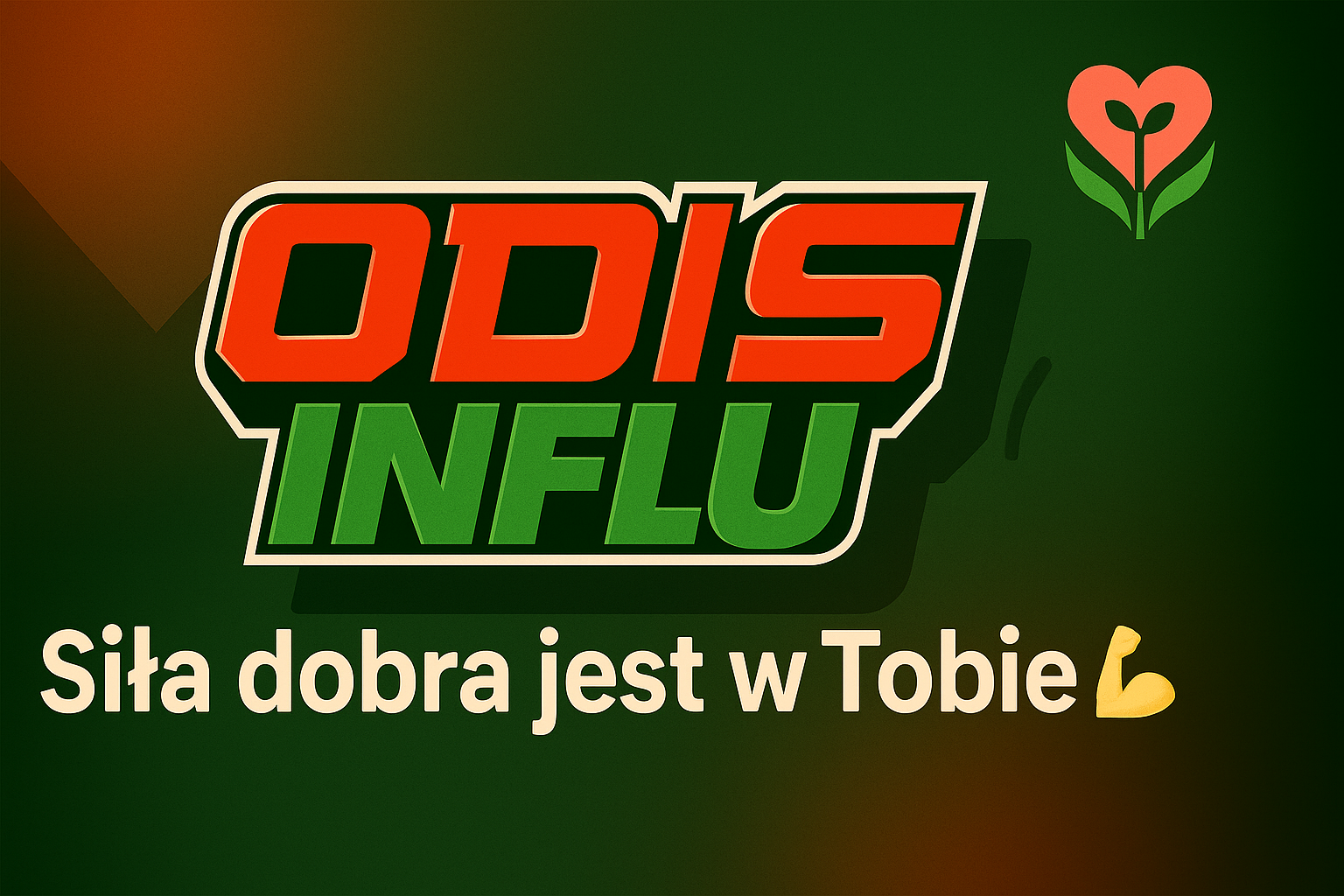 Baner kanału ODISinflu – kreatywny wolontariat dla młodzieży